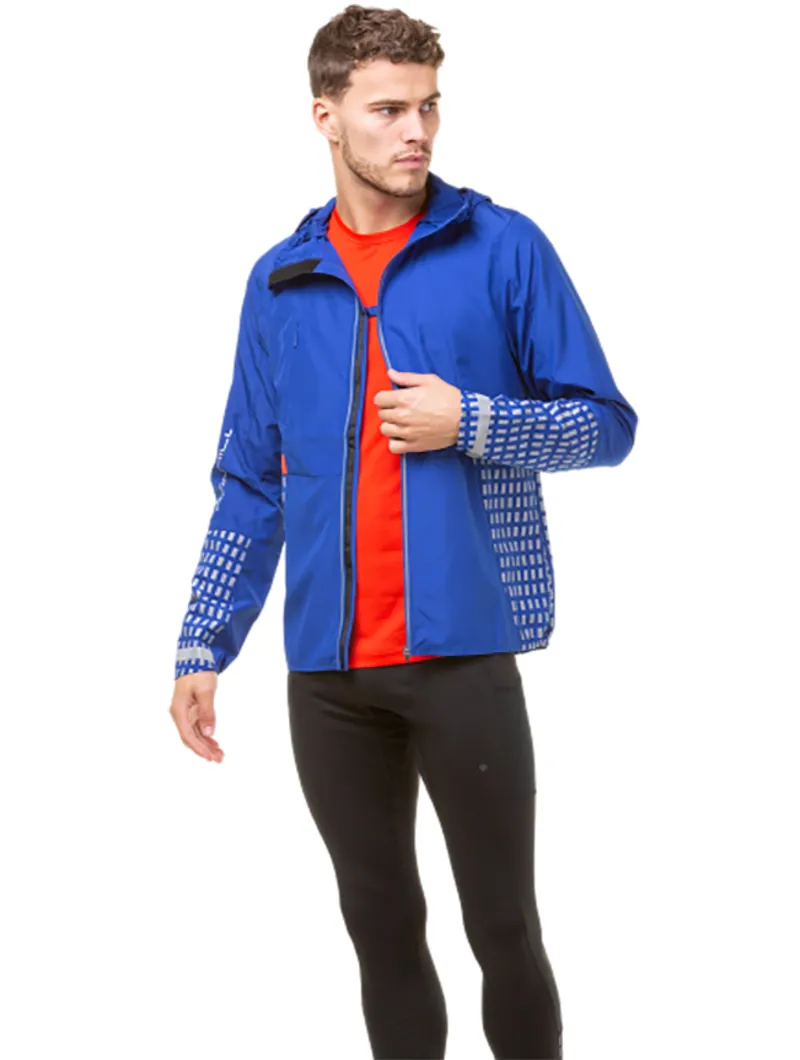 Ronhill Men's Tech Afterhours Jacket Cobalt/Flame/Reflect-4